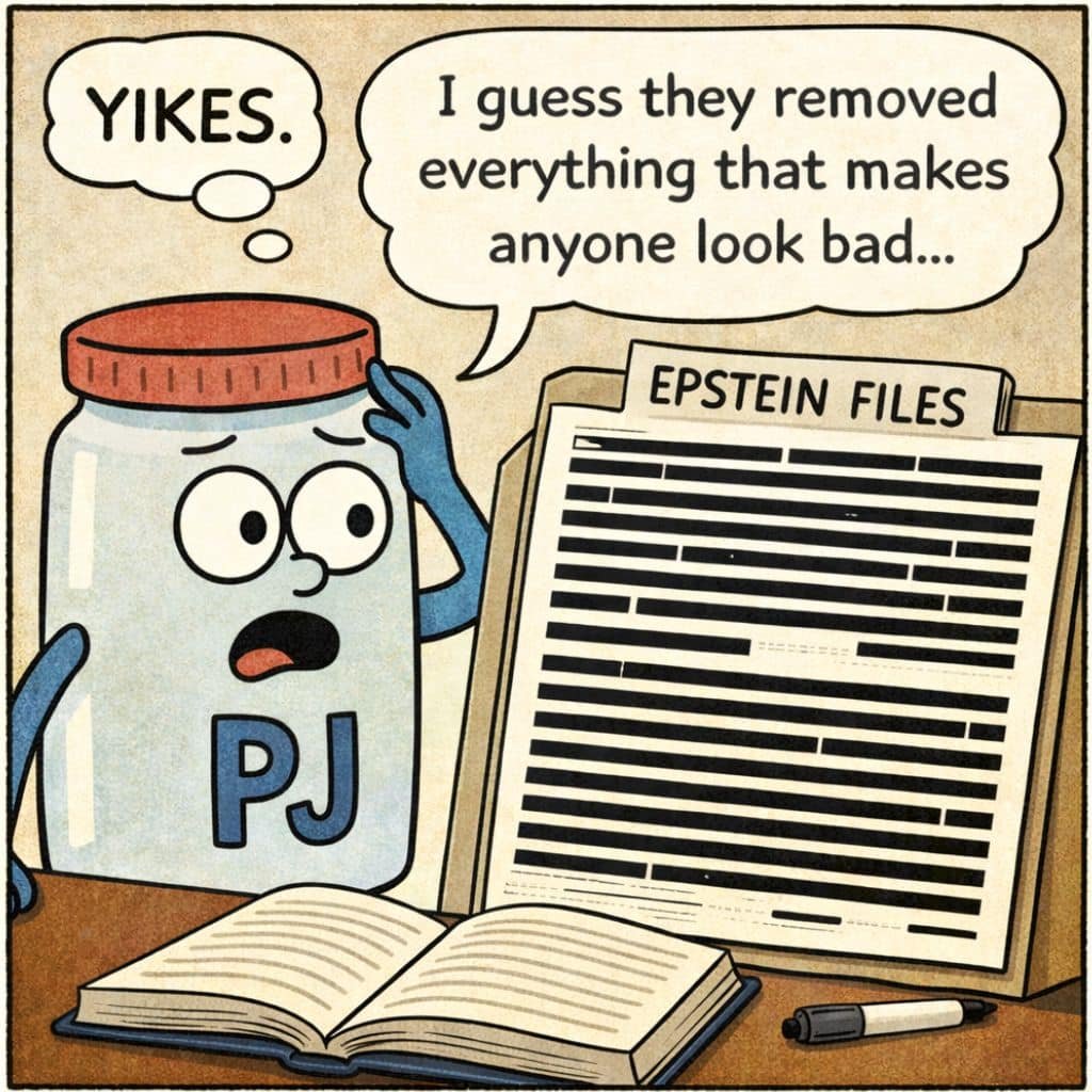 PJ reacts to the redacted Epstein files 12-21-25
