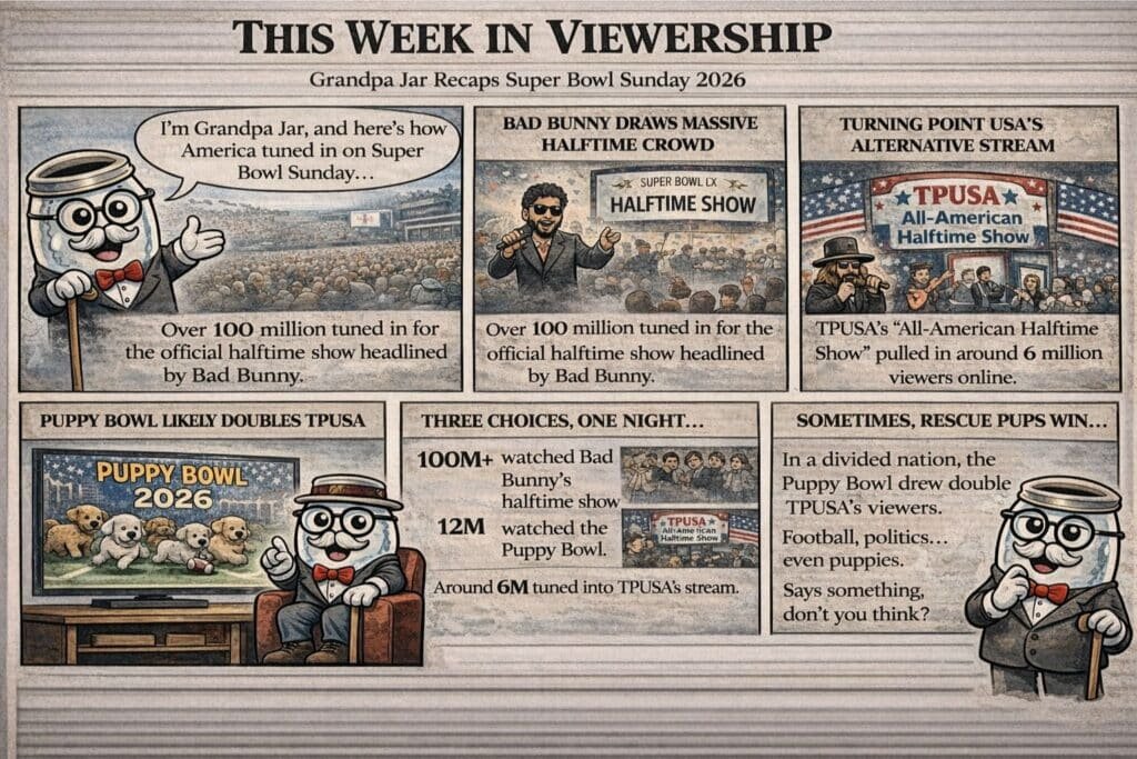 Super Bowl 2026 Viewership: A Night of Football, Politics — and Puppies Super Bowl 2026 Viewership: A Night of Football, Politics — and Puppies
