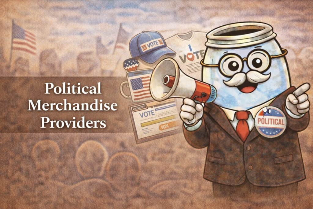 Political Merchandise Providers