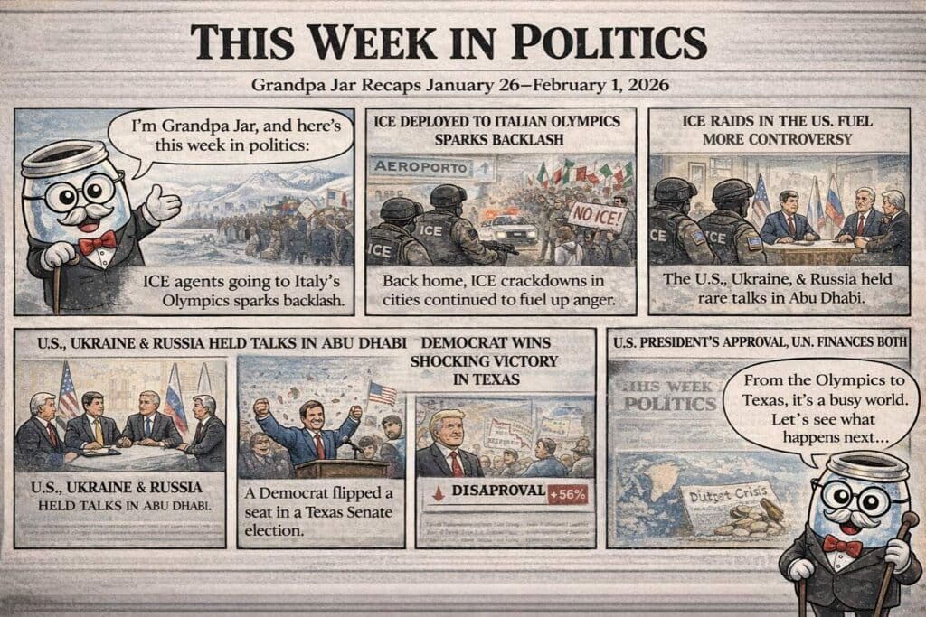 This Week in Politics Jan 18-25 2026 This Week in Politics Jan 18-25 2026