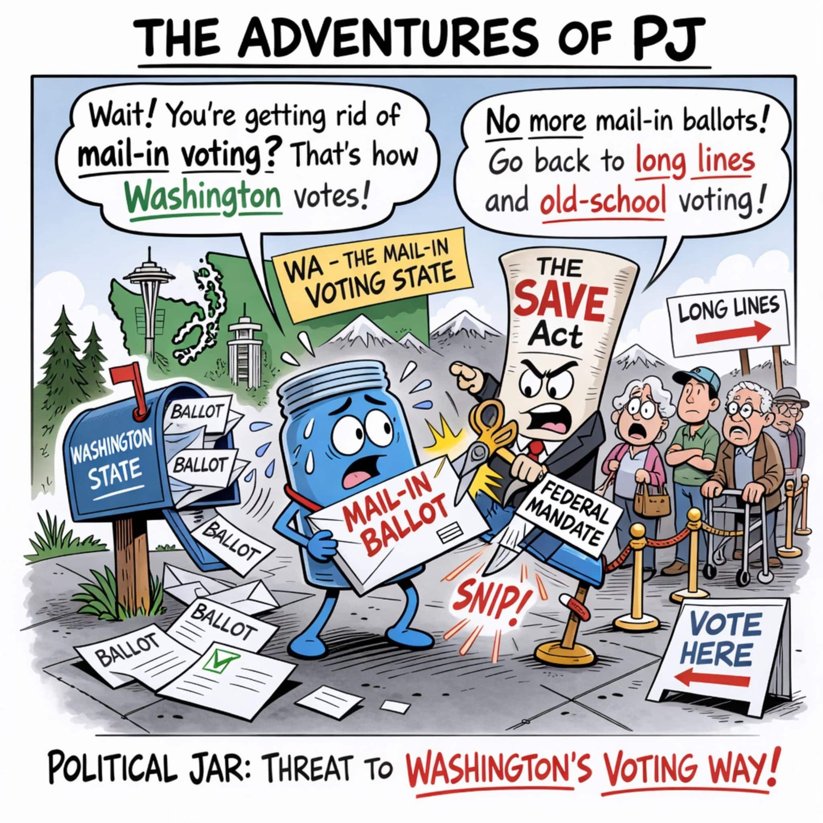 SAVE Act and Washington State 3-15-26