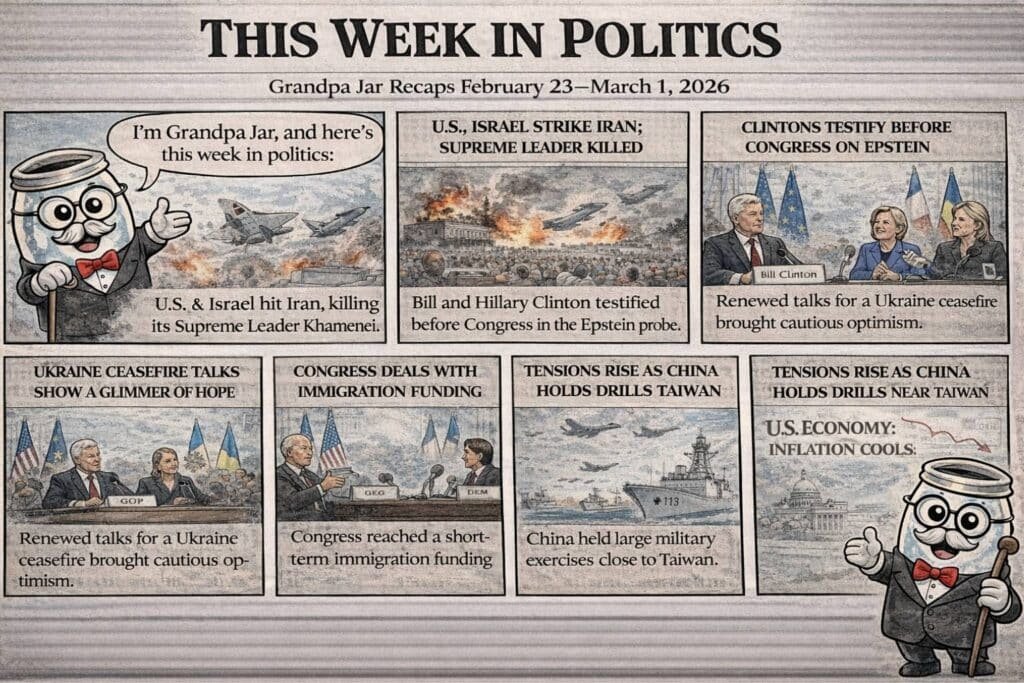 This Week in Politics with Grandpa Jar (2) This Week in Politics with Grandpa Jar (2)