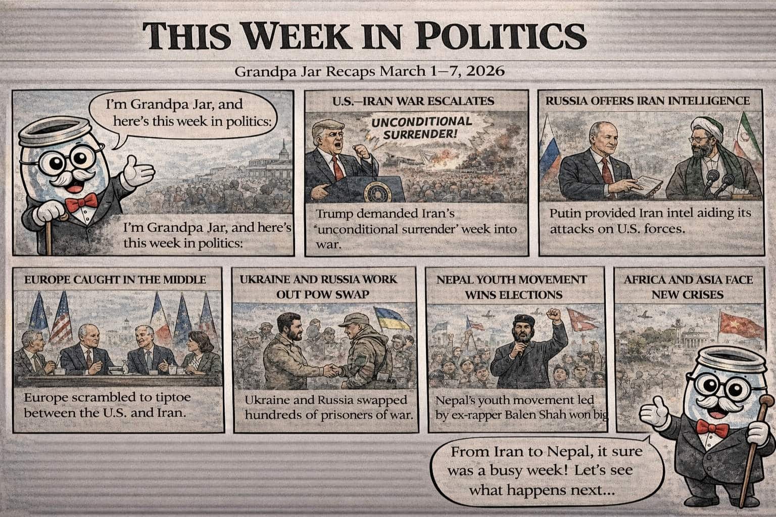 This Week In Politics: March 1-7, 2026 - Weekly Political News Recap ...