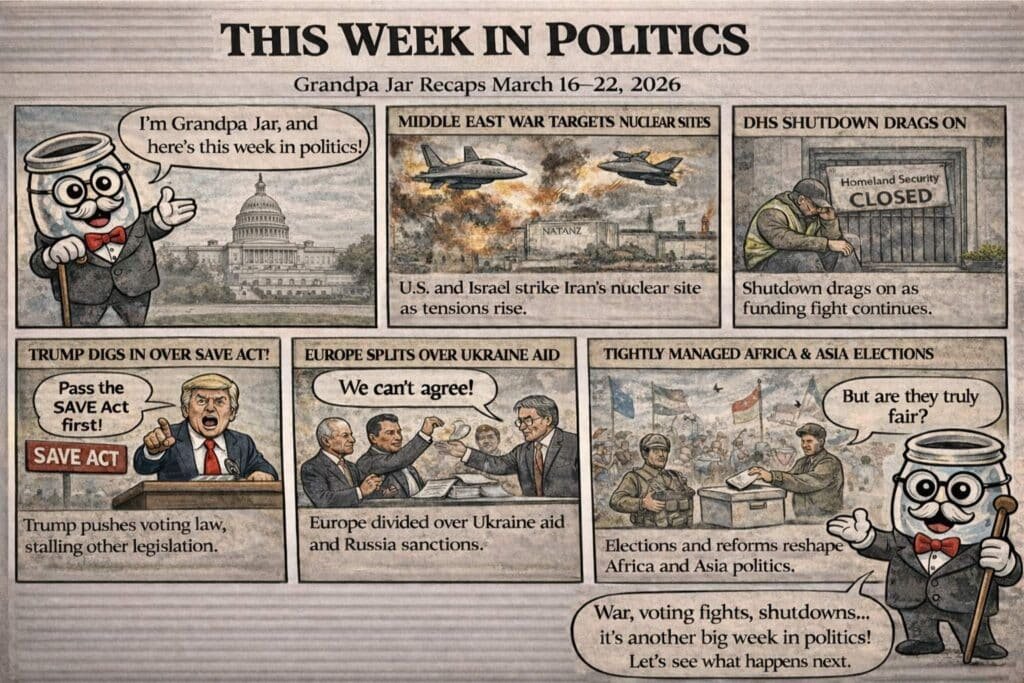 This Week in Politics with Grandpa Jar This Week in Politics with Grandpa Jar
