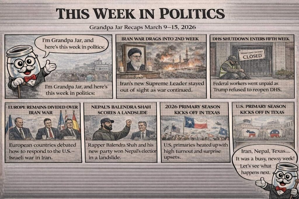 This Week in Politics with Political Jars Grandpa Jar This Week in Politics with Political Jars Grandpa Jar