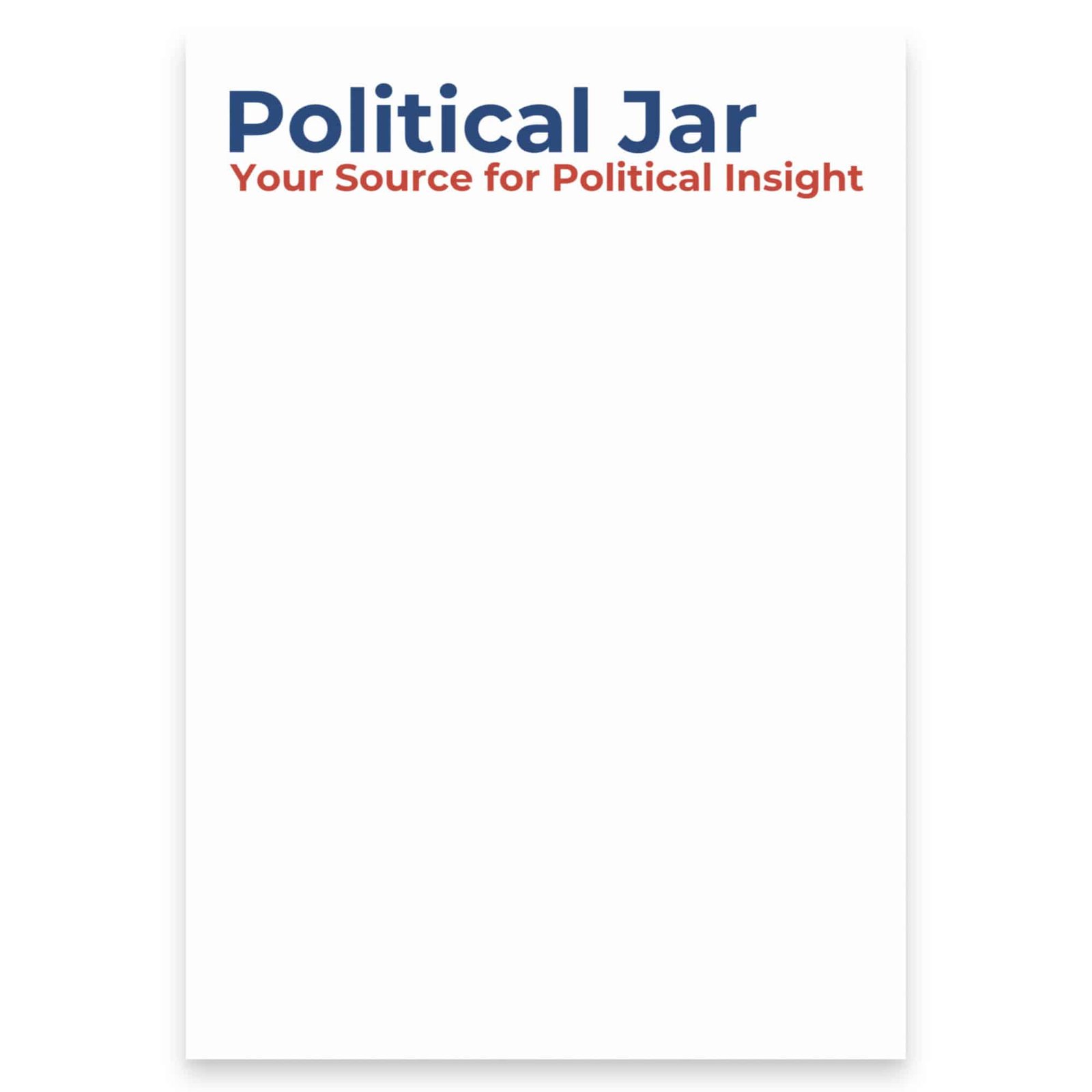 Political Jar Post-it® Note Pads - Image 14